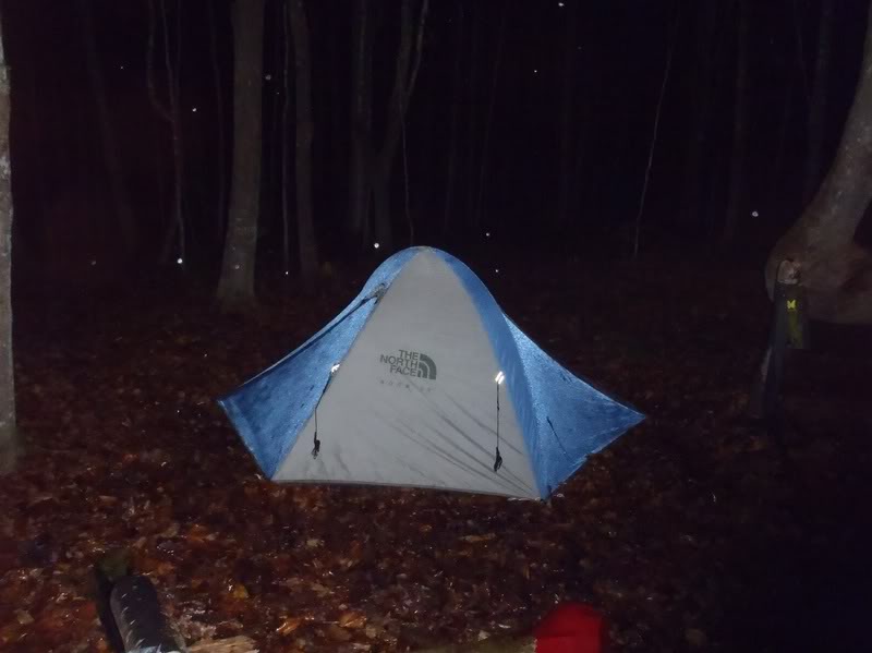 My North Face two-man in action.