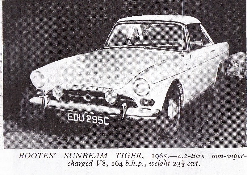 mOTOR SPORT 1965 APRIL-TIGER