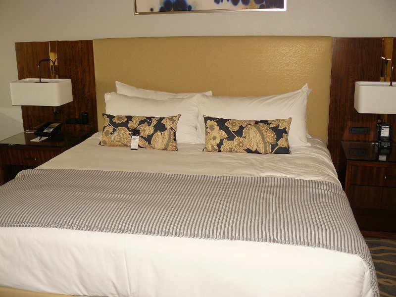 very comfortable king-sized bed