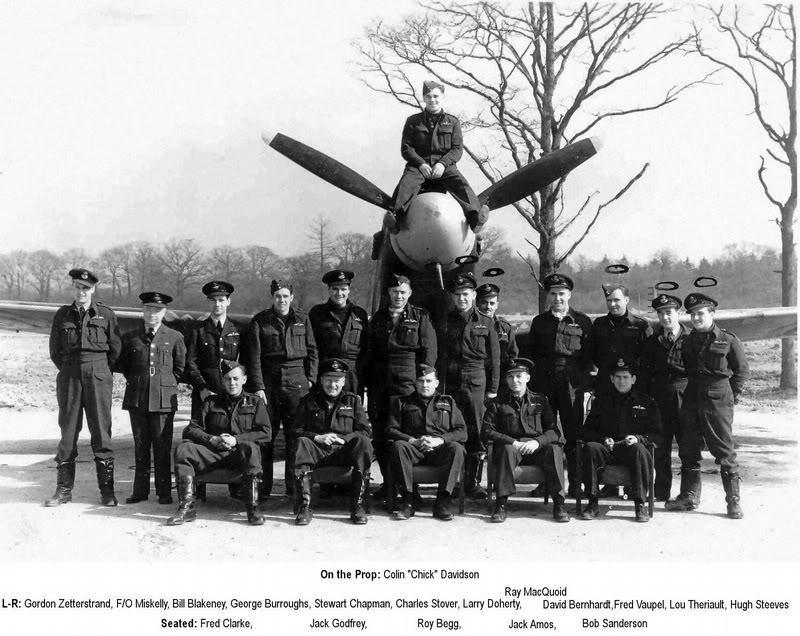 RCAF 414 Sqdn. in the winter of '42/'43 @ Dunsfold
