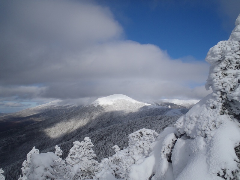 First look at Mt. Eisenhower. Mt. Washington in the clo...
