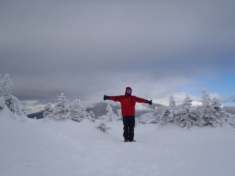 Thumbs up at the Mt. Pierce summit