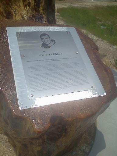 Infinity Eagle Monument to Mr. Haise