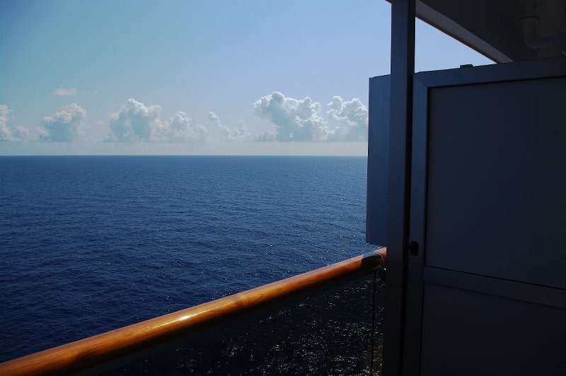 The view from our balcony