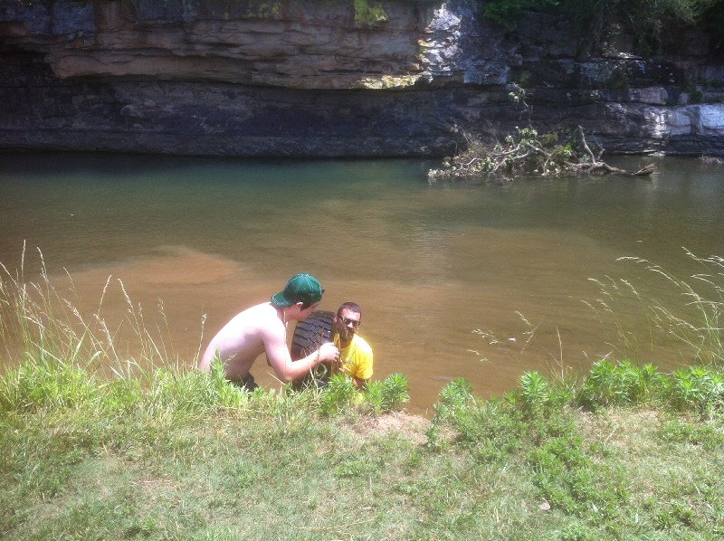 Huffhines Removes Tire