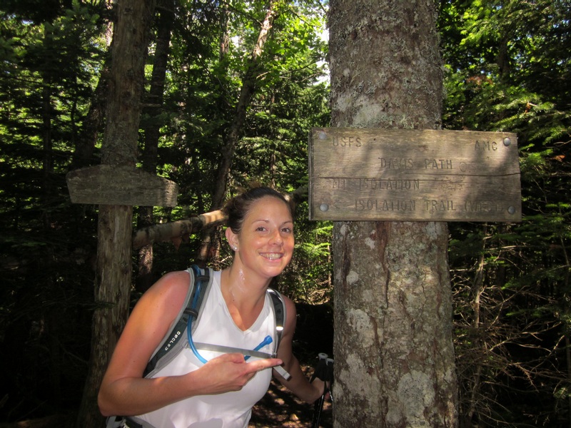 Davis Path/Isolation trail junction