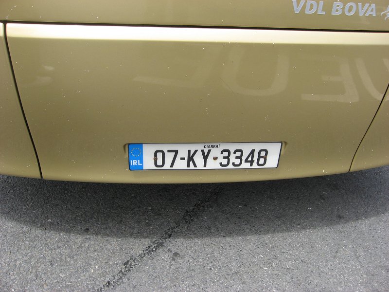 License Plates in Ireland