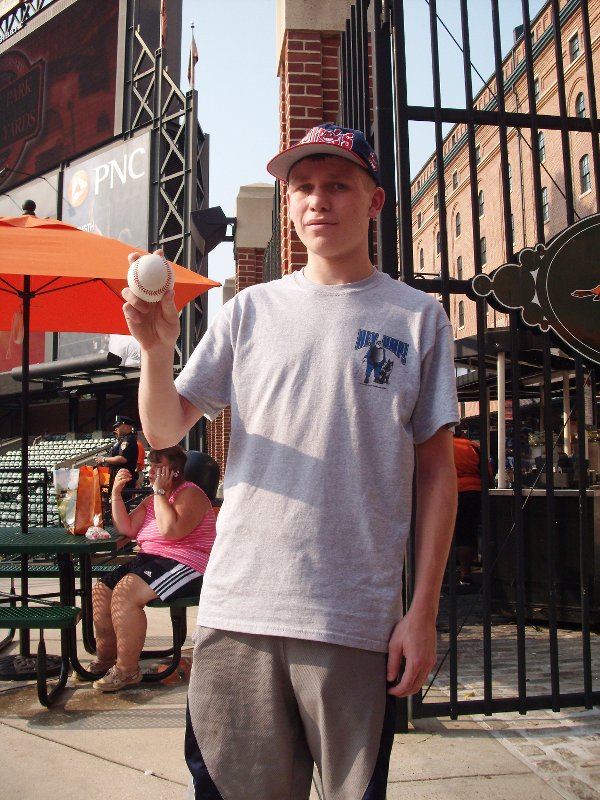 005 Matt and Prize Baseball