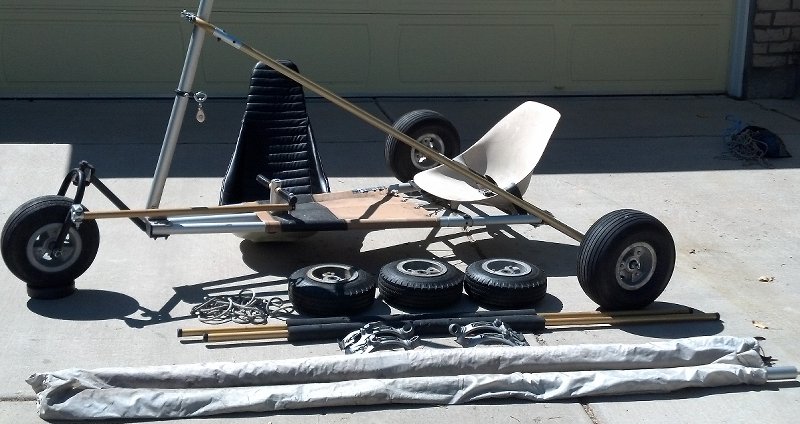 Manta Windjammer Land Sailer - All the stuff included v...