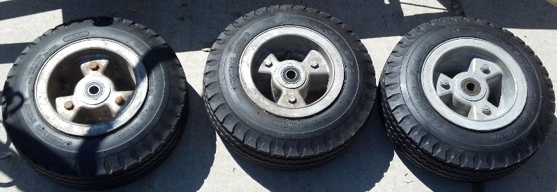 Manta Windjammer Land Sailer - extra set of wheels