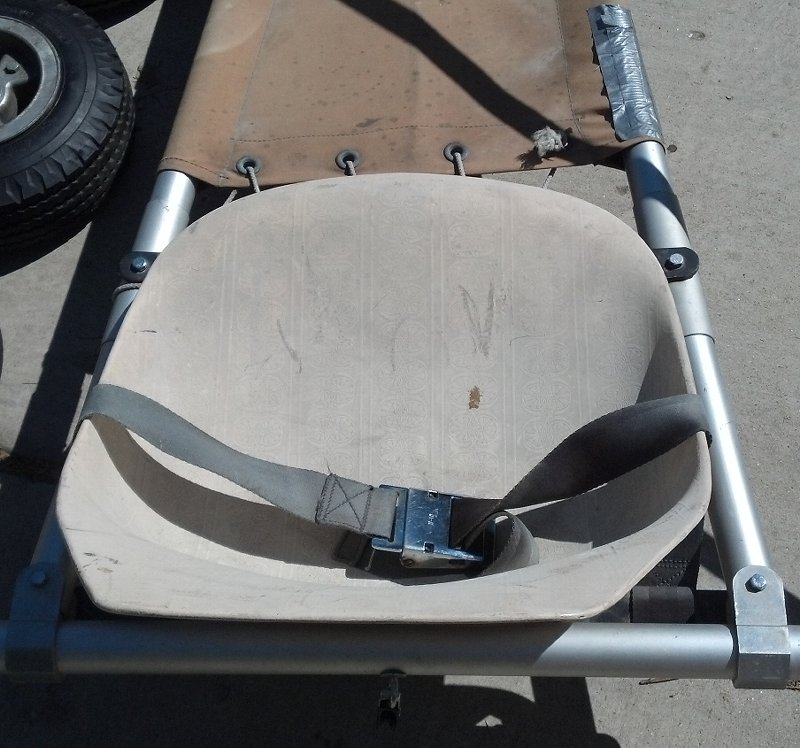 Manta Windjammer Land Sailer - seat with working seatbe...