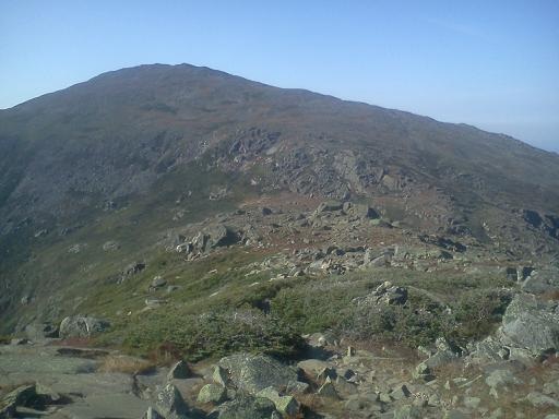 Mt. Jefferson rising out of Edmands Col