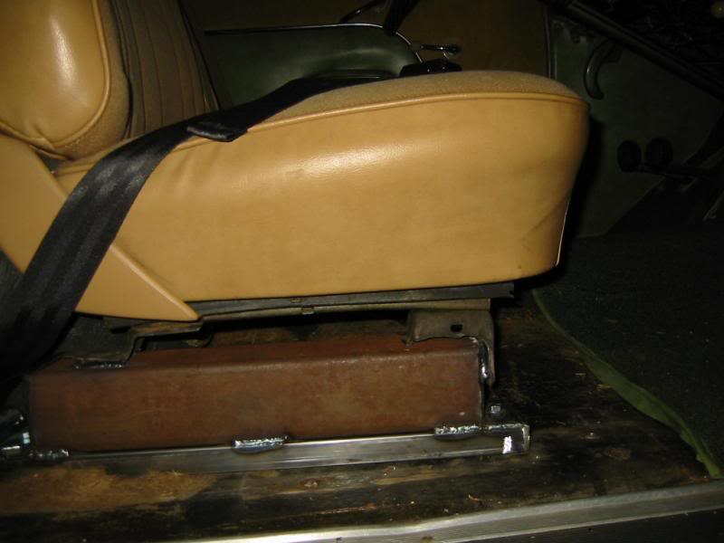 86 Dodge Aries front seat