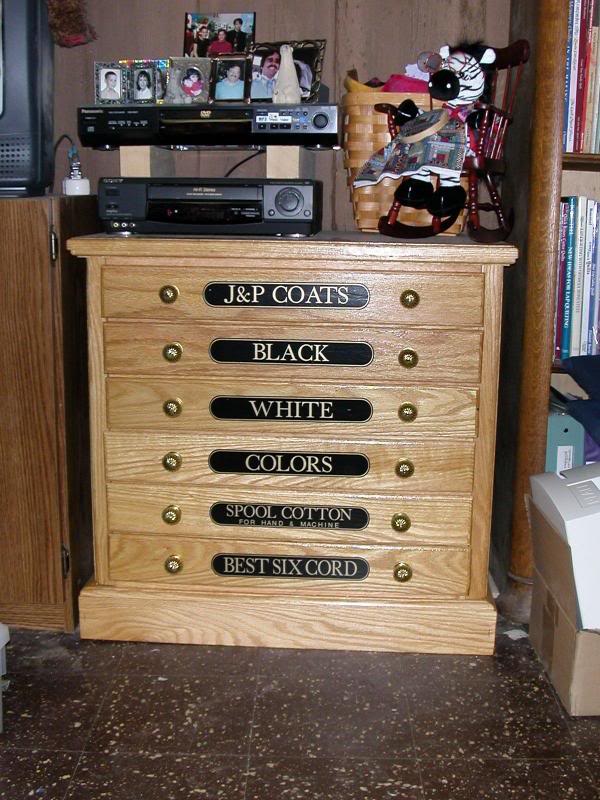 My Spool Cabinet
