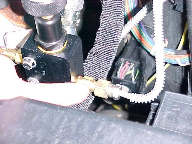 proportioning valve outlet