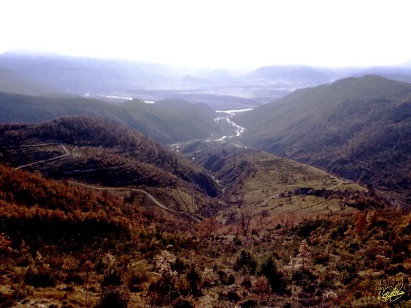 Valle del Ara desde Giral en La Solana HU Sp