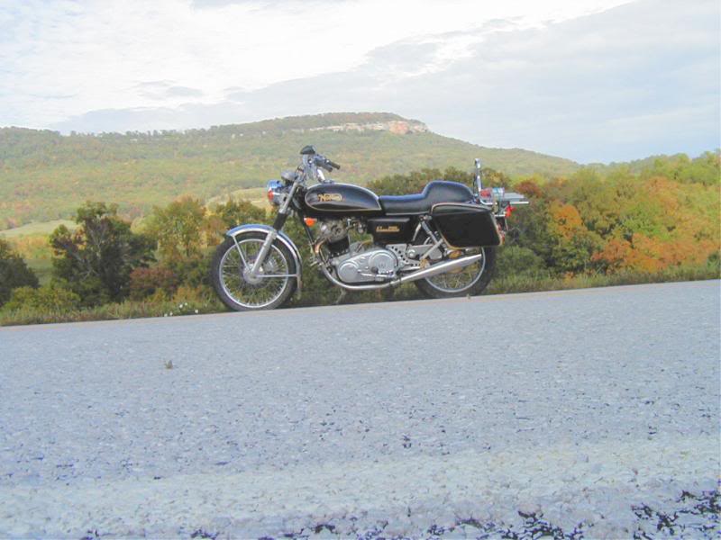 A wide spot near Low Gap Mt.