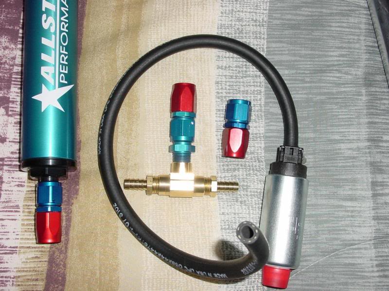 dual pump 't' and walbro gss340