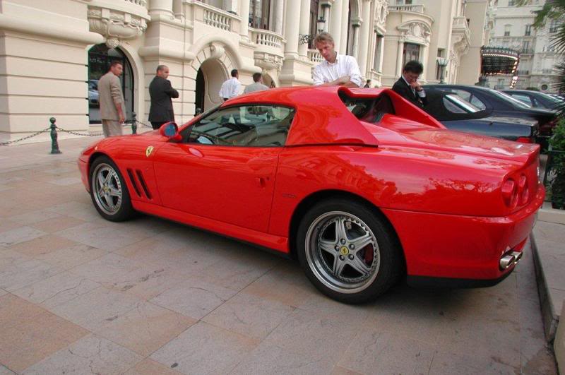 Ferrari 550 Barchetta with hardtop