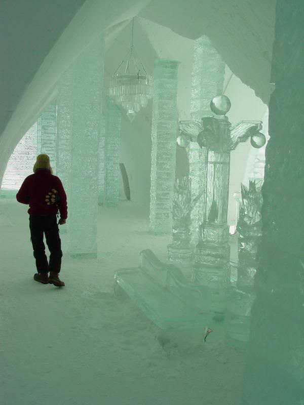 Ice Hotel - Hotel Lobby