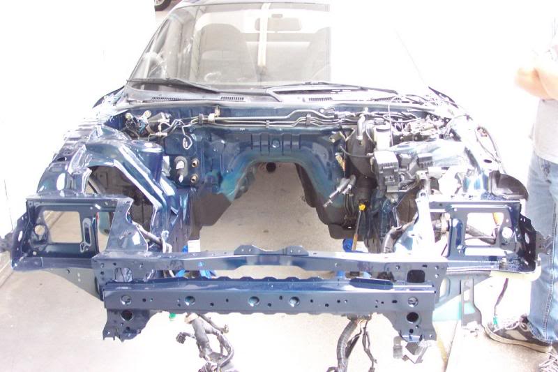 Straight on front shot