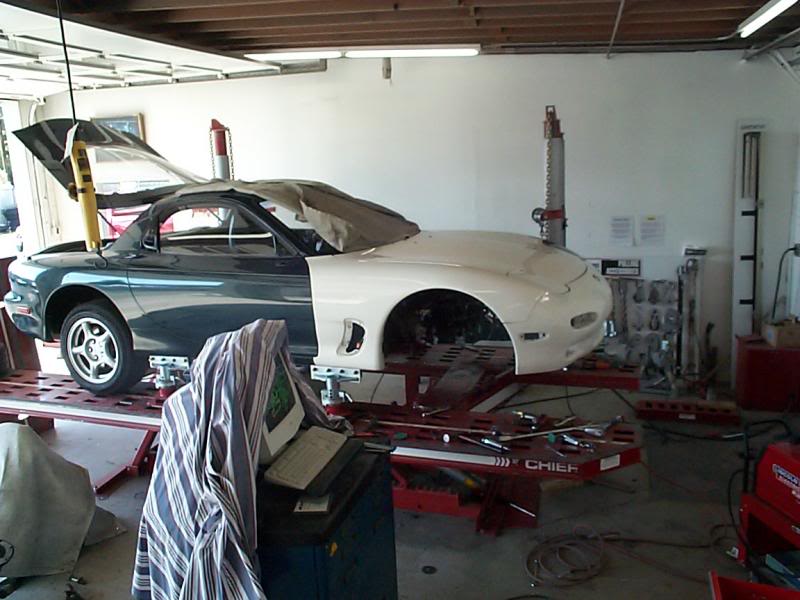 Test fitting body panels