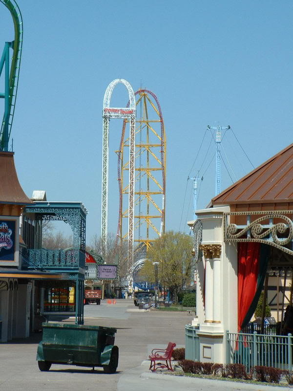 The view from the gate