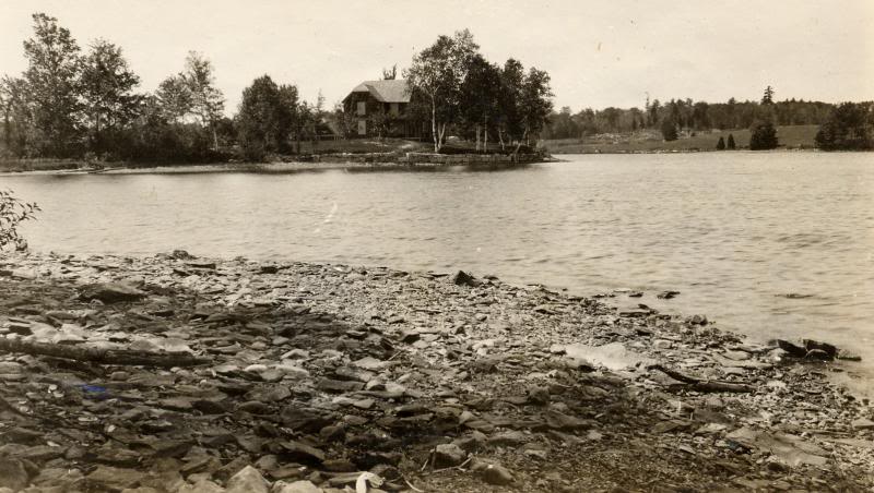 Cyrus Jones cottage on China lake. China, Maine