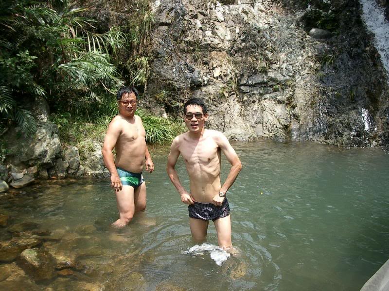 Morning swimming section