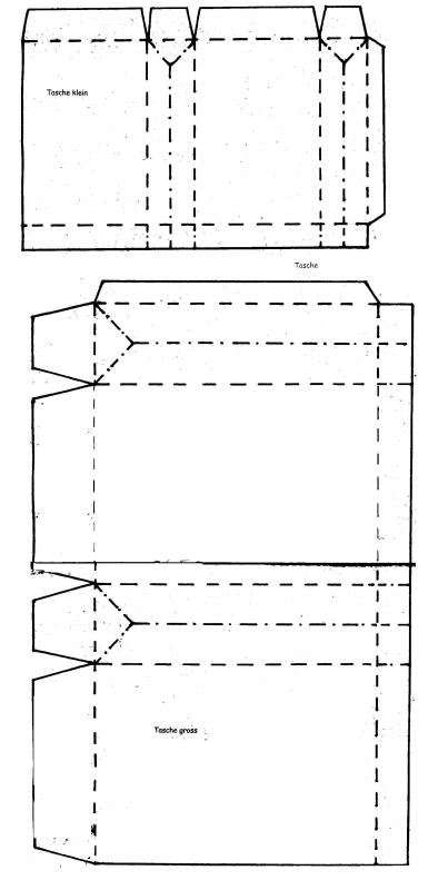 Taschen gross u. klein