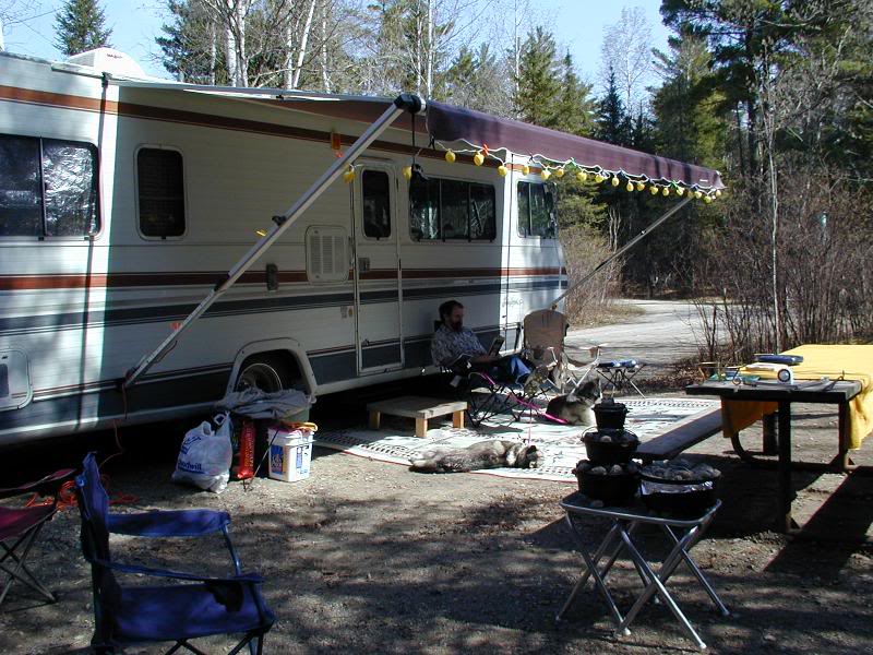 Easter, 2006, at Bear Head Lake SP
