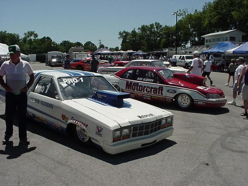A Pair of Bob Glidden Pro Stock Ford's, from back when!