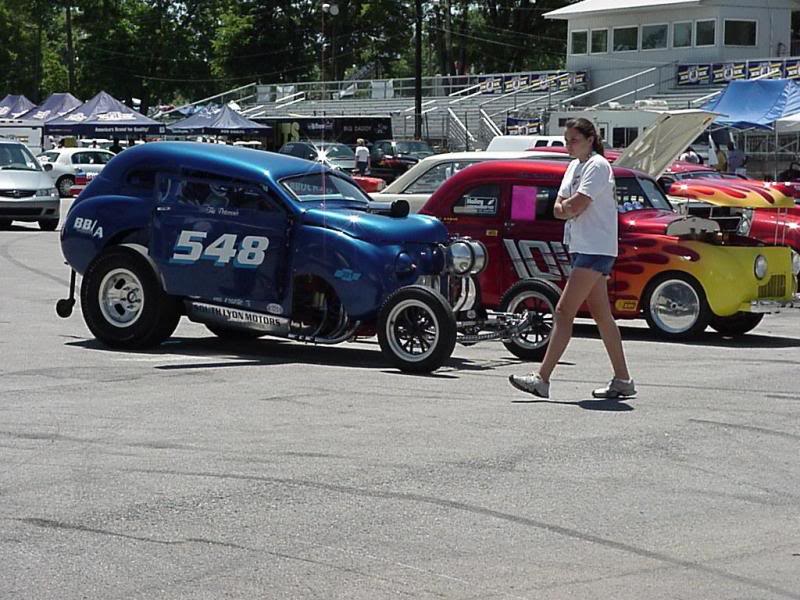 Hope she don't get run over, whoever she is.