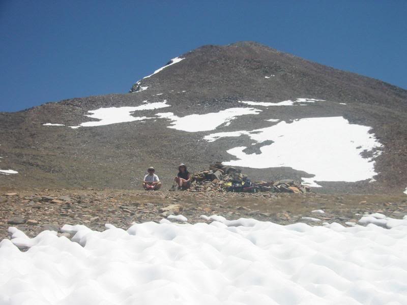 A-Dog and Kathy, at the 1/2 way point...