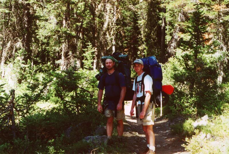 Curtis and Mike at Beginning of Paintbrush