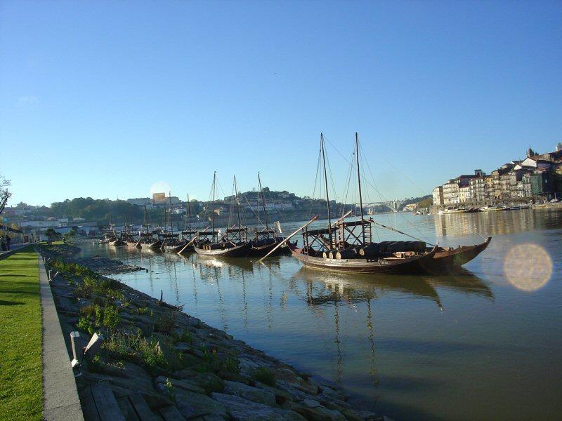 Barcos Rabelos, Porto, Portugal