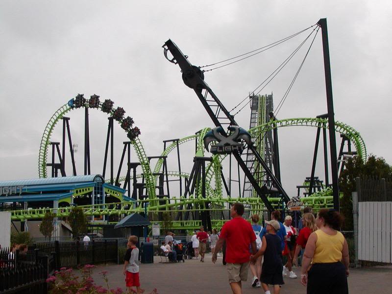 X Flight - A Flying Coaster - Laydown Style