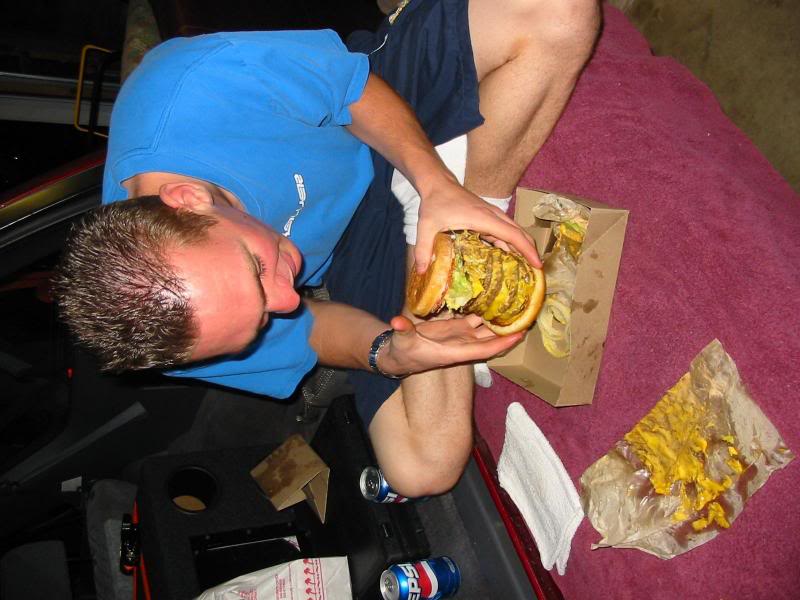 getting ready to eat