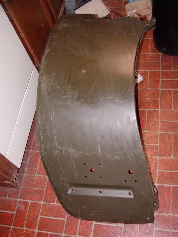 NOS Dodge M-37 Driver's Side Front Fender