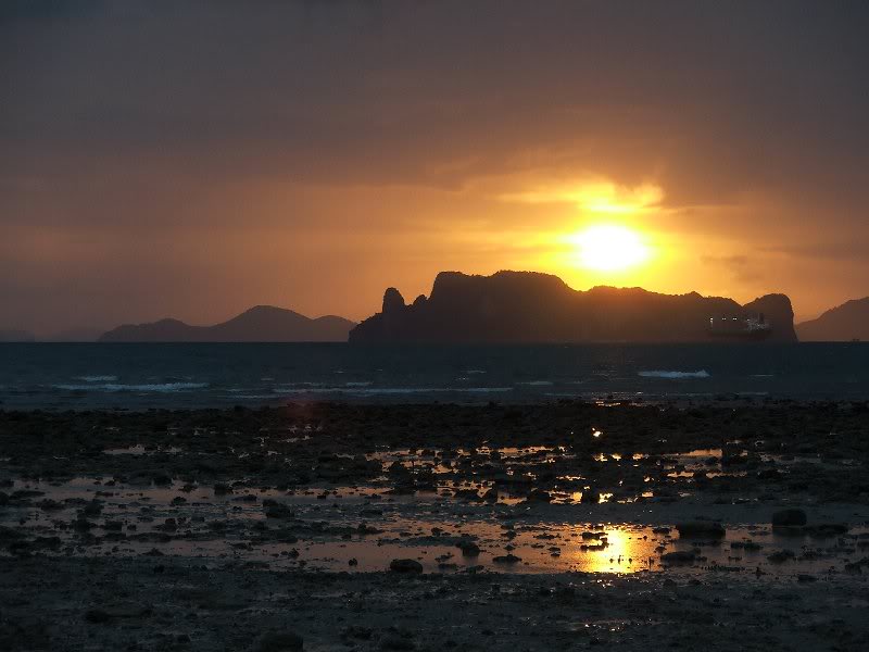 Sunset at Klong Muang Beach, Krabi, Thailand
