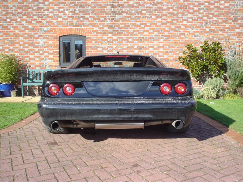 Exhaust with 2002 rear lights