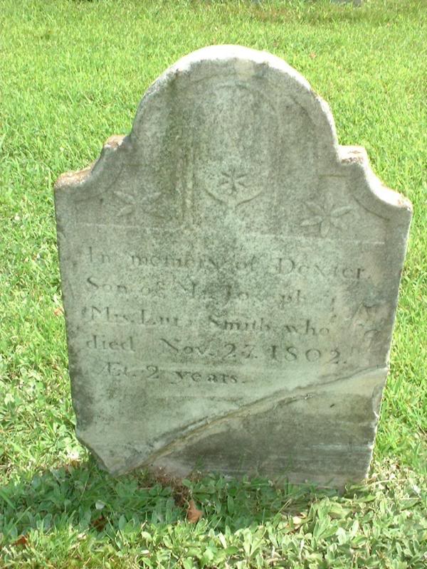 dscf 0355 (317) Tombstone For Dexter Smith 1801-1802, S...