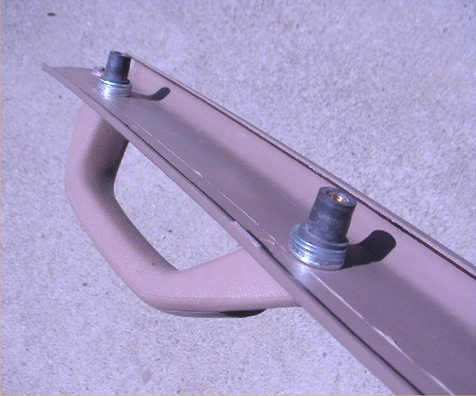 Grab Handle Construction - spacers and well nuts