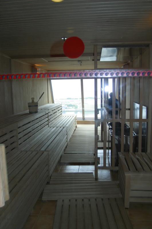 CCL Glory Sauna area