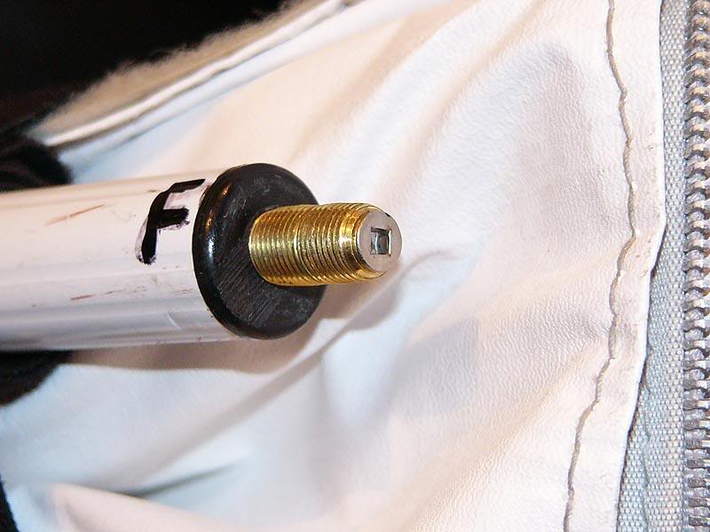 Repaired Awning Ridge Pole