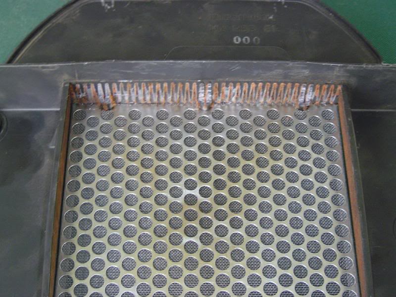 Clean up around edges