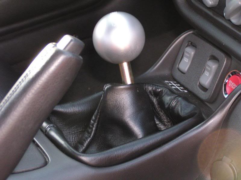 Wheelskins boot...MBA knob...start engine button