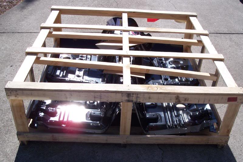 The floor was damaged so a new one was ordered.