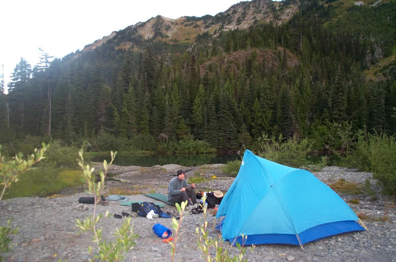 Kevin Niksich at Cream Lake
