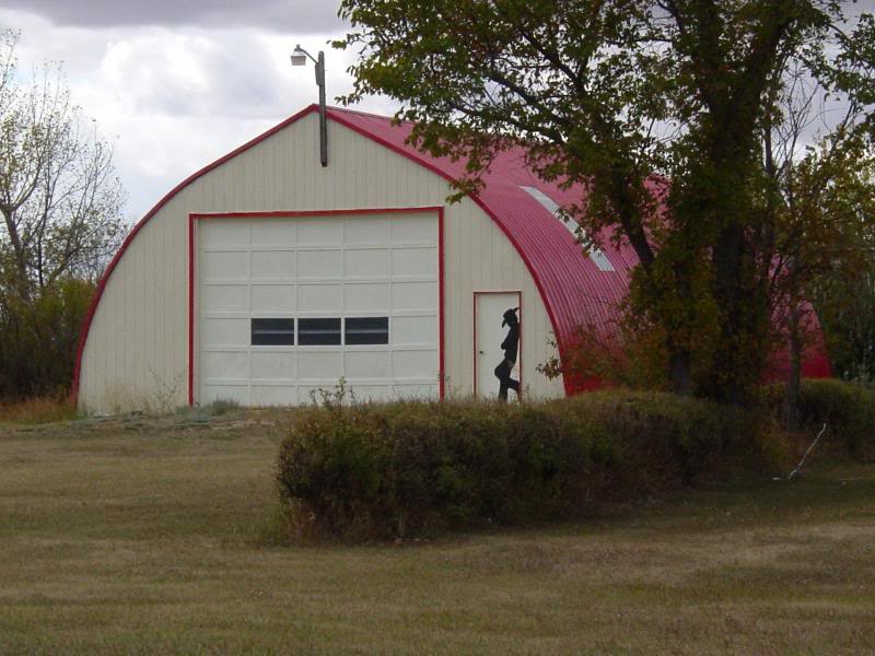 Barn with Red Roof